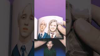 Hermione Granger amp Draco Malfoy singing quotDeath Bedquot Flipbook flipbook harrypotter remix shorts [upl. by Caldeira]