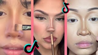 nose contour tutorial  nose tutorial for beginners [upl. by Norreg]