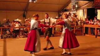 Schuhplattler quotDreiertanzquot Bavarian Dance Garmischer Festwoche [upl. by Reilamag]