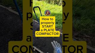 Watch first before using a plate compactor compactors construction howto [upl. by Alleroif795]