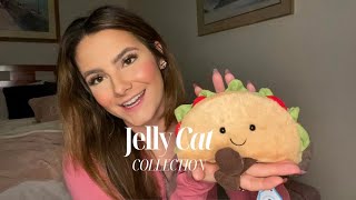 ASMR my small JellyCat collection  tapping scratching whispering [upl. by Aitselec]