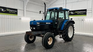 FORD NEW HOLLAND 7840 Full Walk Around Video [upl. by Ahsei]