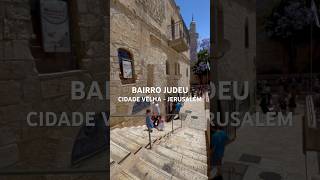 Bairro Judeu  Jerusalém 🇮🇱 travel jerusalem israel jewish judeus terrasanta viagem [upl. by Chelton]