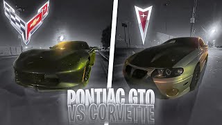 Pontiac GTO Vs Chevrolet C7 amp More [upl. by Eibbor718]