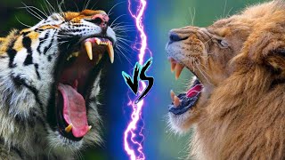 SIBERIAN TIGER VS BARBARY LION  WHO IS MORE POWERFUL AND DANGEROUS [upl. by Carson570]