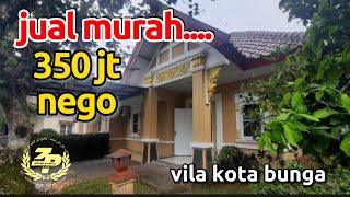 dijual villa puncak VILA MURAH KOTA BUNGA SIAP HUNI 350 jt NEGO [upl. by Fein]