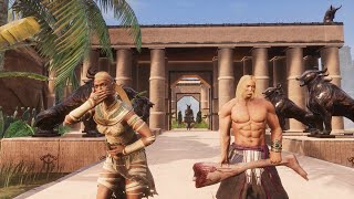 Conan Exiles  quotThe Temple of the Mummy Maker quot fully decorated Xbox no mods [upl. by Melisande]