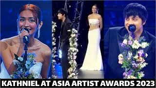 FULL SPEECH ni KATHRYN at DANIEL sa ASIA ARTIST AWARDS 2023 [upl. by Flanigan]