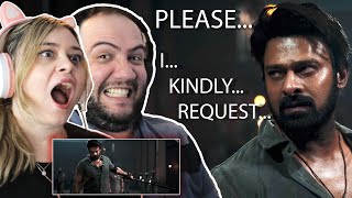 PLEASE I KINDLY REQUEST SALAAR MOVIE DIALOGUE REACTION PART 7  Mass Head Cut Scene [upl. by Yerhcaz]