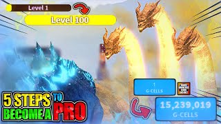 5 STEPS To Become a KAIJU UNIVERSE PRO  Get XP And GCells Efficiently  Kaiju Universe [upl. by Grosvenor211]