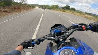 MT125 2022  CHILL RIDE WITH THE BOYS THROUGH ALGARVE  POV 4K  MIVV MK3 PURE SOUND [upl. by Gies]