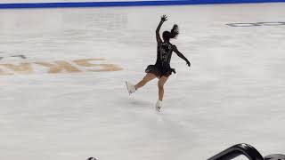 Kaori Sakamoto FS  2019 Skate America [upl. by Ezri]