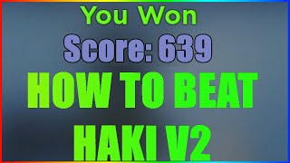 GPO HOW TO BEAT OBSERVATION HAKI V2 [upl. by Croft]