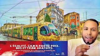 Transports gratuits à Montpellier montpellier sudfrance [upl. by Dahlia982]