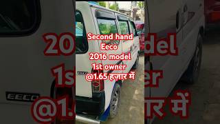 Second hand eeco urgent sale 2016 model marutieecocng eeco5seater [upl. by Akinar]