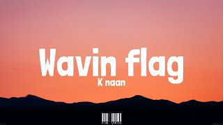 K naan  Waving Flag Lyrics [upl. by Wylen74]