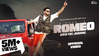 ROMEO music video R Maan  Desi Haan Jaroor  New Haryanvi Song 2023  Delhi Jaake Puchiye [upl. by Akiwak]