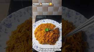 Yippee 🍜noodles recipe😋vijayagunturvantaluytshortsyoutubeshortsyoutubertrendingyoutubeyt [upl. by Eutnoj]