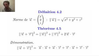 Orthogonalité distance dans lespace [upl. by Zonda91]