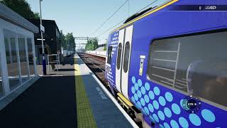 ScotRail Class 158 Departing Linlithgow Station On Train Sim World 4 [upl. by Leicam]