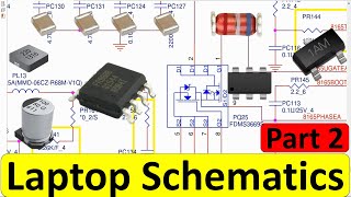 Laptop motherboard repair  schematics reading guide part 2 [upl. by Aicilana908]