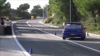 Luka Blazevic  Autoslalom Dubrovnik I 2024  Peugeot 106 13 rallye [upl. by Aenit]