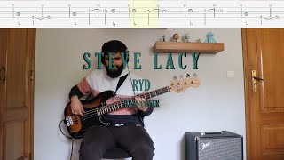 Steve Lacy  Ryd Bass Cover  Tabs [upl. by Rudelson919]