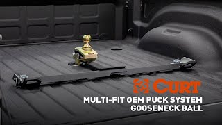 CURT MultiFit OEM Puck System Gooseneck Ball [upl. by Ciaphus]