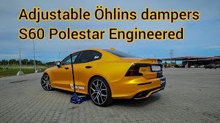 Adjustable Öhlins S60 Polestar Engineered 🔥 [upl. by Kisor]