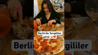 Berlinde İtalyan Sevgilimle Pizza Aşkı Sevgililer günü özel [upl. by Nadia]