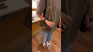 Louis Vuitton Women wallet on chain comparison [upl. by Odlawso]