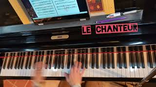 LE CHANTEUR Daniel Balavoine MLVpiano cover [upl. by Toll220]