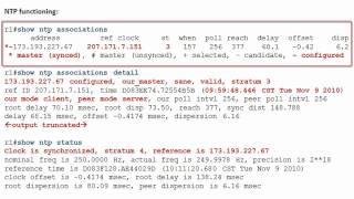 Network Time Protocol NTP On Cisco Devices  Part 2 [upl. by Neeneg]