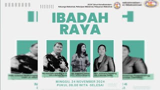 Ibadah Raya GBI Jl Mahena Tahuna  Minggu 24 November 2024 [upl. by Llenreb]