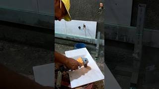 Drilling tiles professionally ceramic installation how to drill tiles construction [upl. by Llerej]