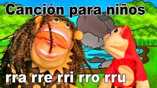 Canción rra rre rri rro rru  El Mono Sílabo  Videos Infantiles  Educación para Niños [upl. by Erelia222]