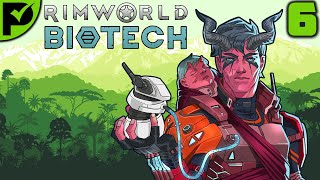 Insects Inside  Rimworld Biotech Ep 6 Rimworld Tropical Rainforest Randy 500 [upl. by Rajiv]