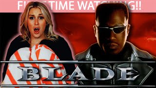 BLADE 1998  FIRST TIME WATCHING  MOVIE REACTION [upl. by Biancha841]