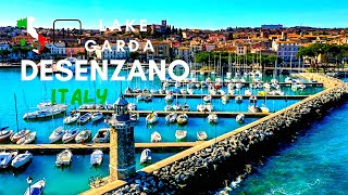 Desenzano Del Garda Italy  Lake Garda  Scenic Walking Tour 4kUHD [upl. by Rubliw4]