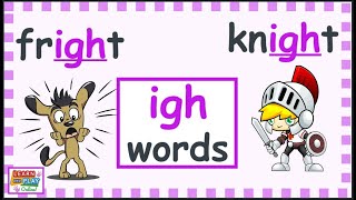 PHONICS Blending words with the igh sound [upl. by Cristi]