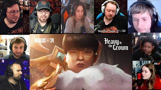 Heavy Is The Crown ft Linkin Park MV  League of Legends REACTION [upl. by Atahs]