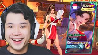 Review Skin KOF Masha Rp1000000 Mobile Legends [upl. by Koloski175]