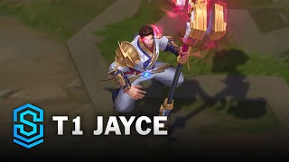 T1 Jayce Skin Spotlight  PreRelease  PBE Preview  League of Legends [upl. by Llenehs]