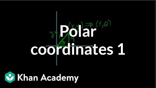 Polar coordinates 1  Parametric equations and polar coordinates  Precalculus  Khan Academy [upl. by Irabaj754]