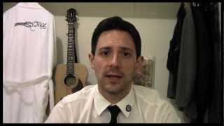 Guitar Hero Backstage at quotOncequot with Steve Kazee Episode 5 [upl. by Aspia]