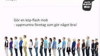 Vad är en flash mob [upl. by Anett]