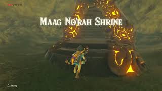 Botw  Maag NoRah Shrine Location [upl. by Lennahc]