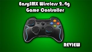 EasySMX Wireless 24g Game Controller Review [upl. by Martens]