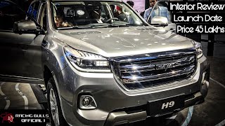 Haval H9 2020 SUV India  Interior  Engine  Price  Launch Date  Features Review [upl. by Fari]