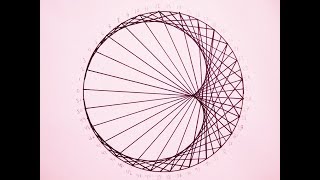 how to draw geometric cardioid amp heart art in spirograph pattern [upl. by Henleigh]